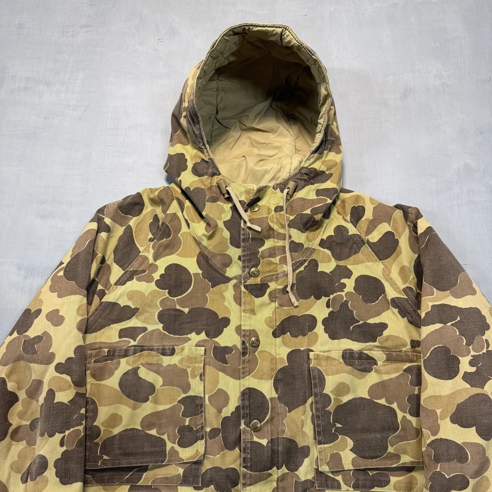 70s Columbia Duck Camo GORE-TEX Hooded Field Jacket
